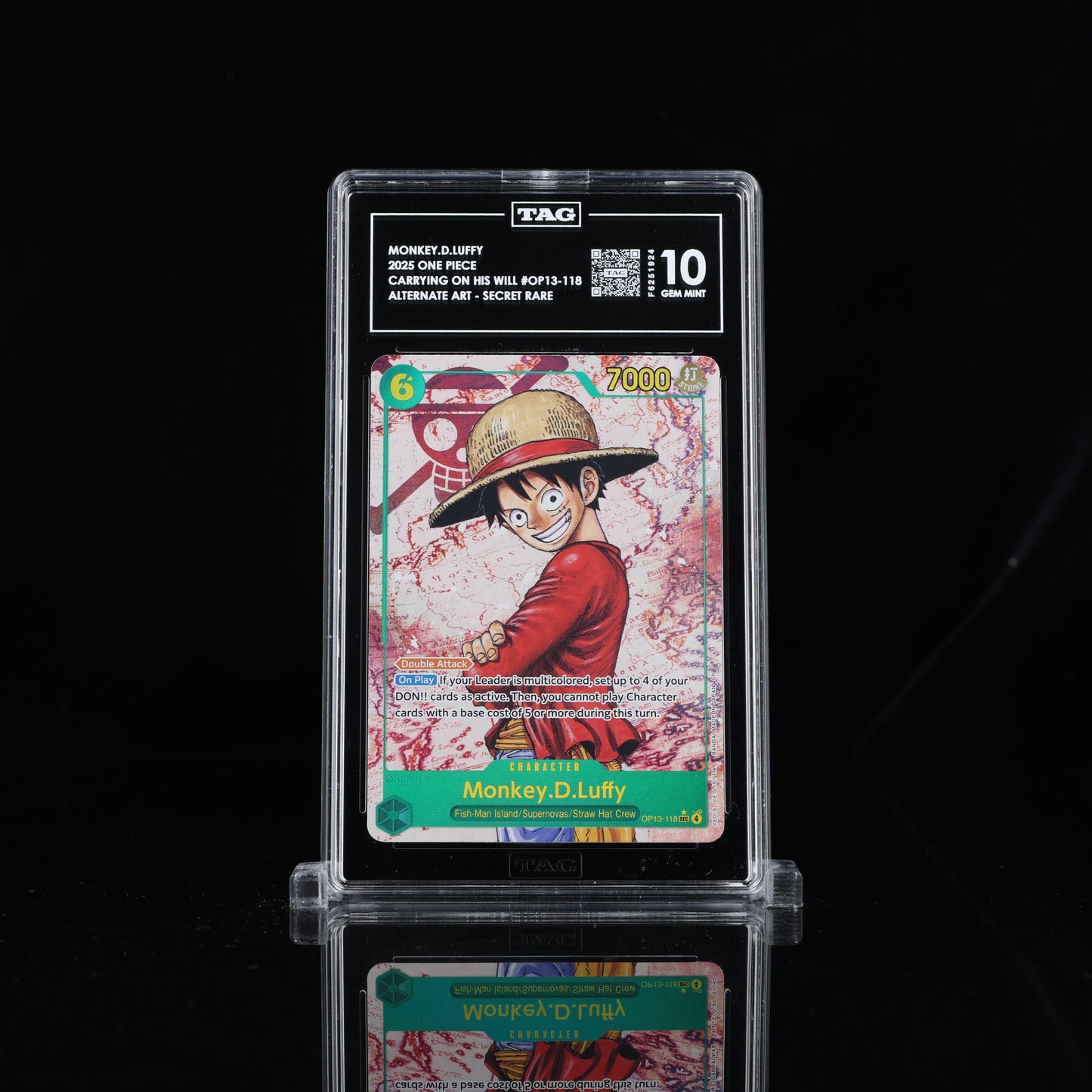 Monkey.D.Luffy (118) (Parallel) - Carrying On His Will (OP13) TAG 10