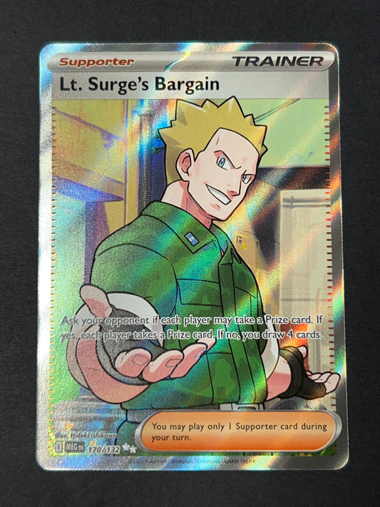 Lt. Surge's Bargain 170/132