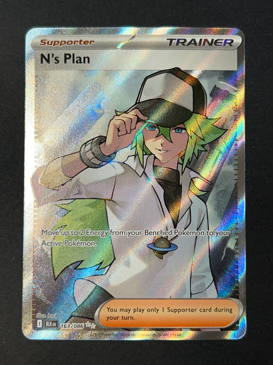 N's Plan 163/086 Ultra Rare Black Bolt