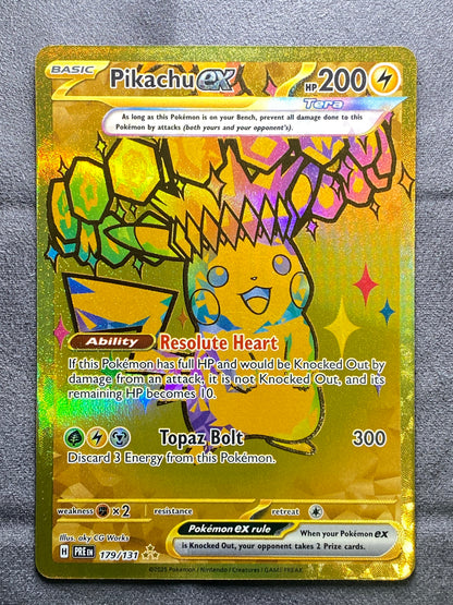 Pikachu ex - 179/131 - SV: Prismatic Evolutions