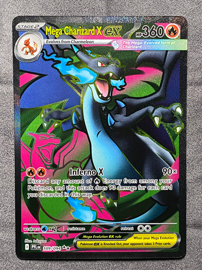 Mega Charizard X ex - 109/094 ME02: Phantasmal Flames