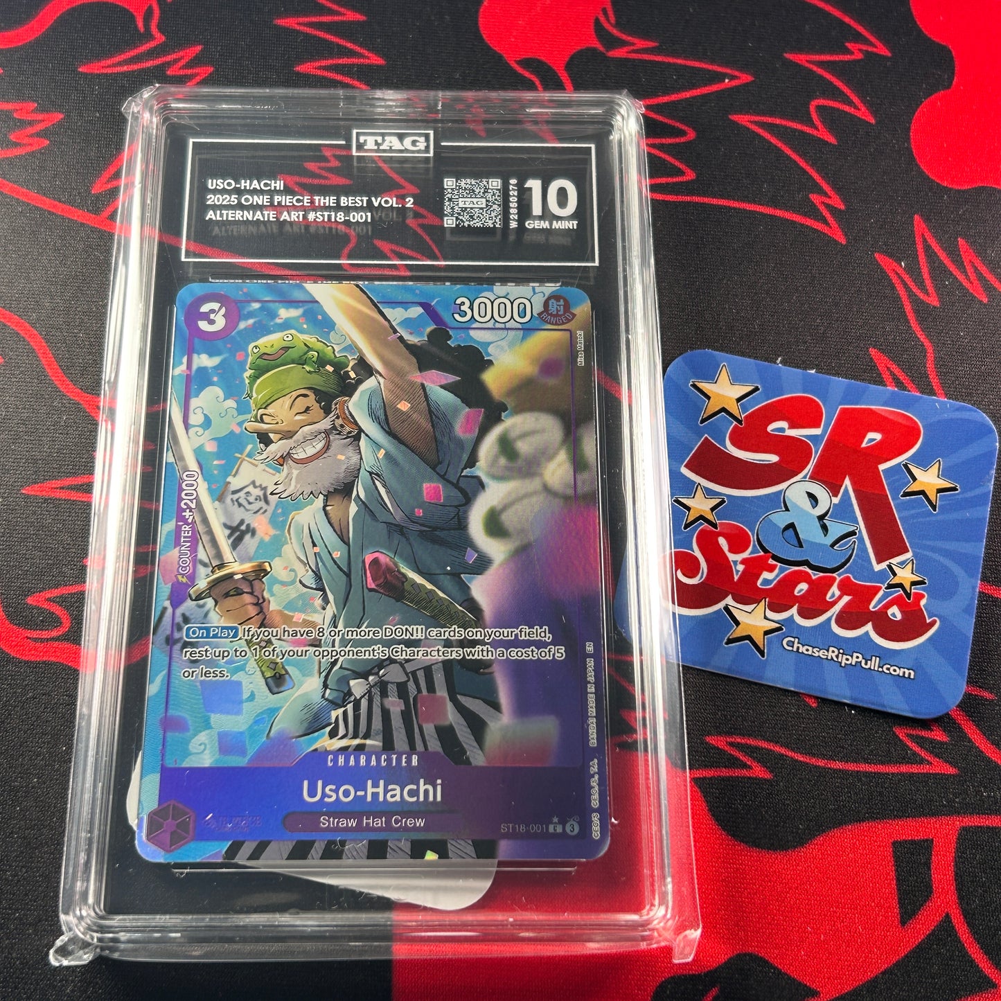 Uso-Hachi Alternate Art PRB-02 TAG 10