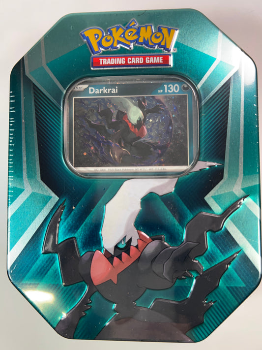The Pokemon TCG: Triple Whammy Tin Darkrai