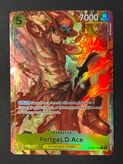 Portgas.D.Ace - PRB02-018 (Alternate Art)