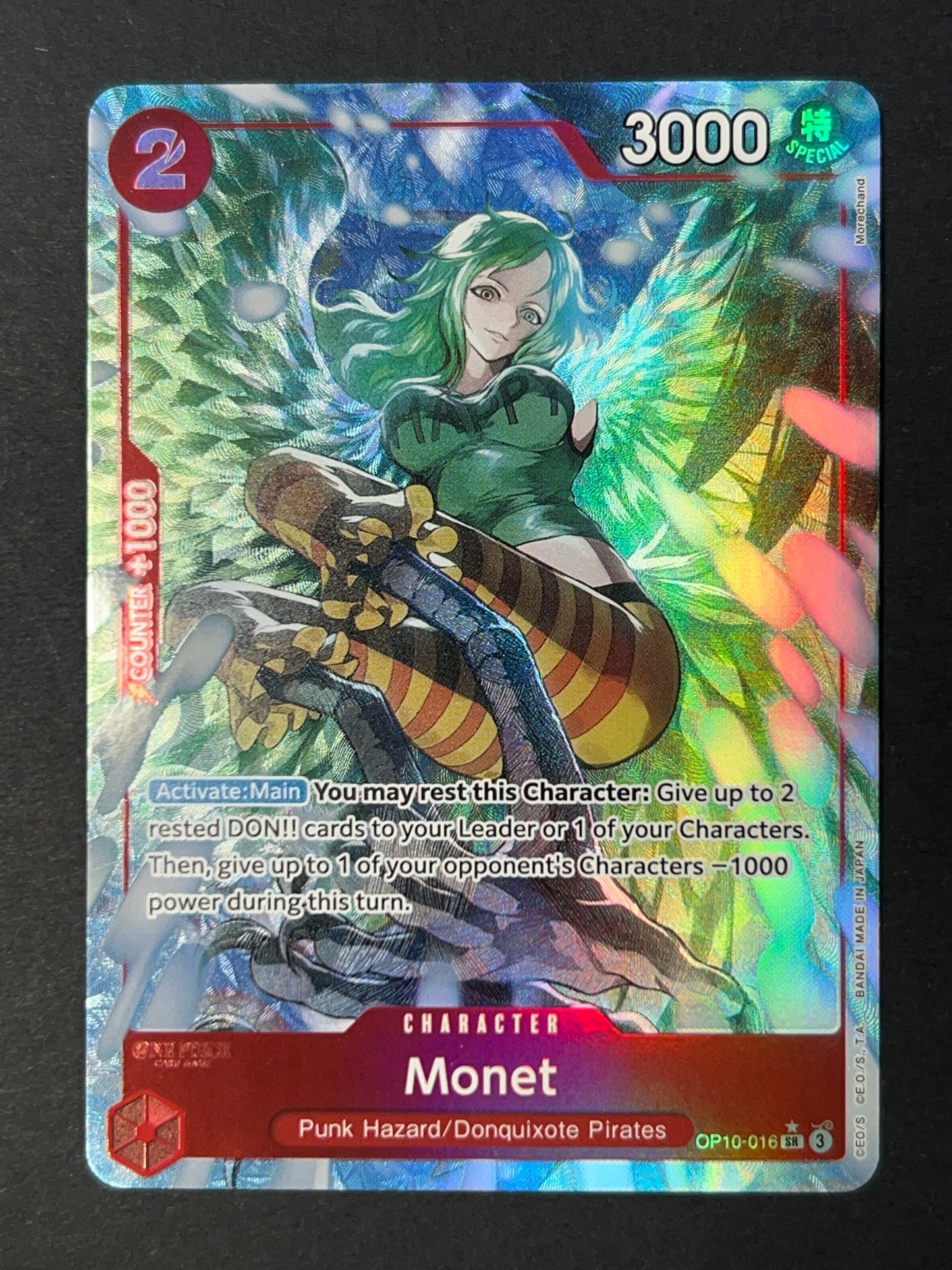 Monet (OP10-018) SR ALT ART - Royal Blood